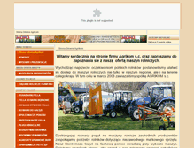 Tablet Screenshot of agrikomsc.easyisp.pl