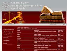 Tablet Screenshot of komornik.easyisp.pl